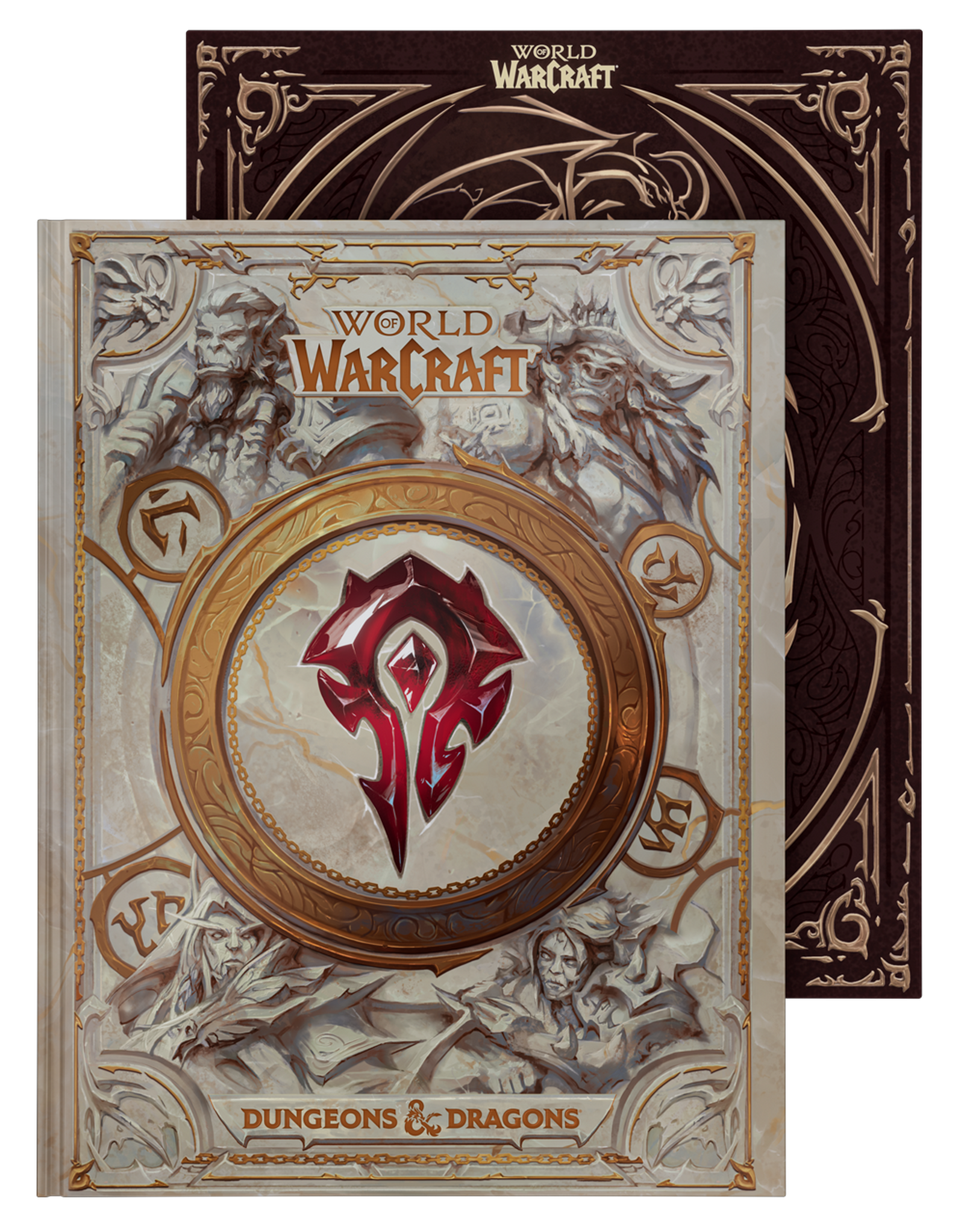 Englische World of Warcraft Collector’s Edition für Dungeons & Dragons mit veredeltem Buchcover und Schuber