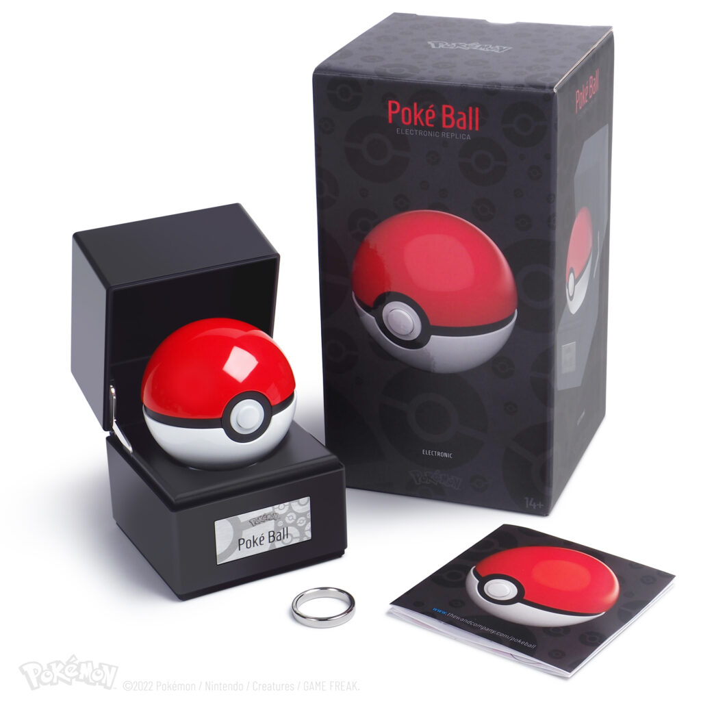 Pokémon Poké Ball Replica WRC13419 – The Wand Company mit Präsentationsbox – Original-Produktabbildung