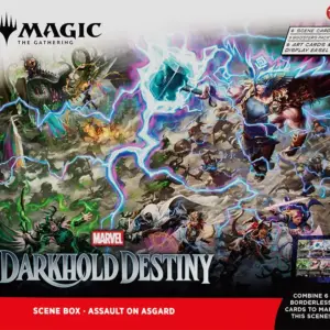 Magic: The Gathering Marvel Darkhold Destiny Scene Box &ndash; Assault on Asgard, englische Originalverpackung