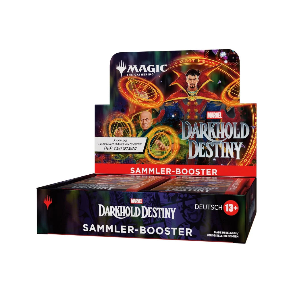 Magic: The Gathering Marvel Darkhold Destiny Sammler-Booster Display – deutsche Originalverpackung