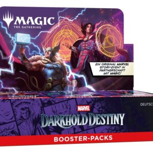 Magic: The Gathering Marvel Darkhold Destiny Booster-Packs Display &ndash; deutsche Originalverpackung