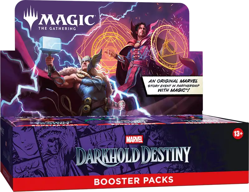 Magic: The Gathering Marvel Darkhold Destiny Booster Display, englische Originalverpackung